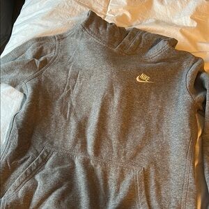 Nike Heather Gray Pullover Hoodie